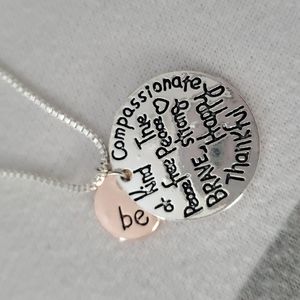 Be kind necklace. New never worn